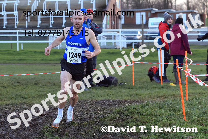 Senior Mens 2026 Northern Cross Country Champs., Pontefract Racecourse, Pontefract. Photo: David T. Hewitson/Sports for All Pics